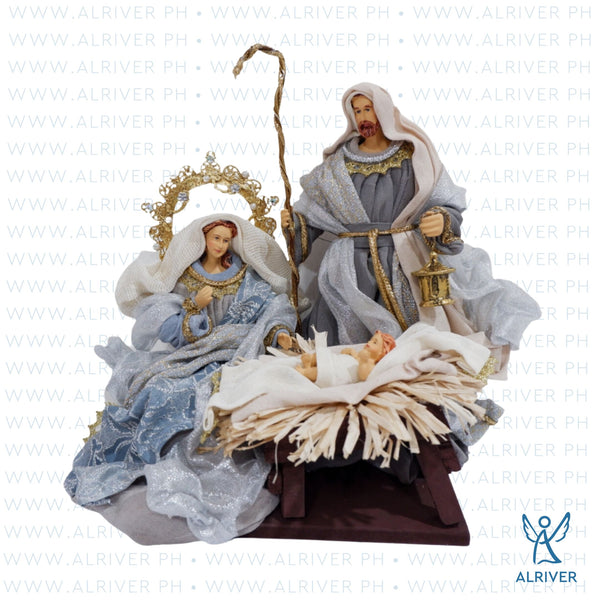 10" Jallen Holy Family on base