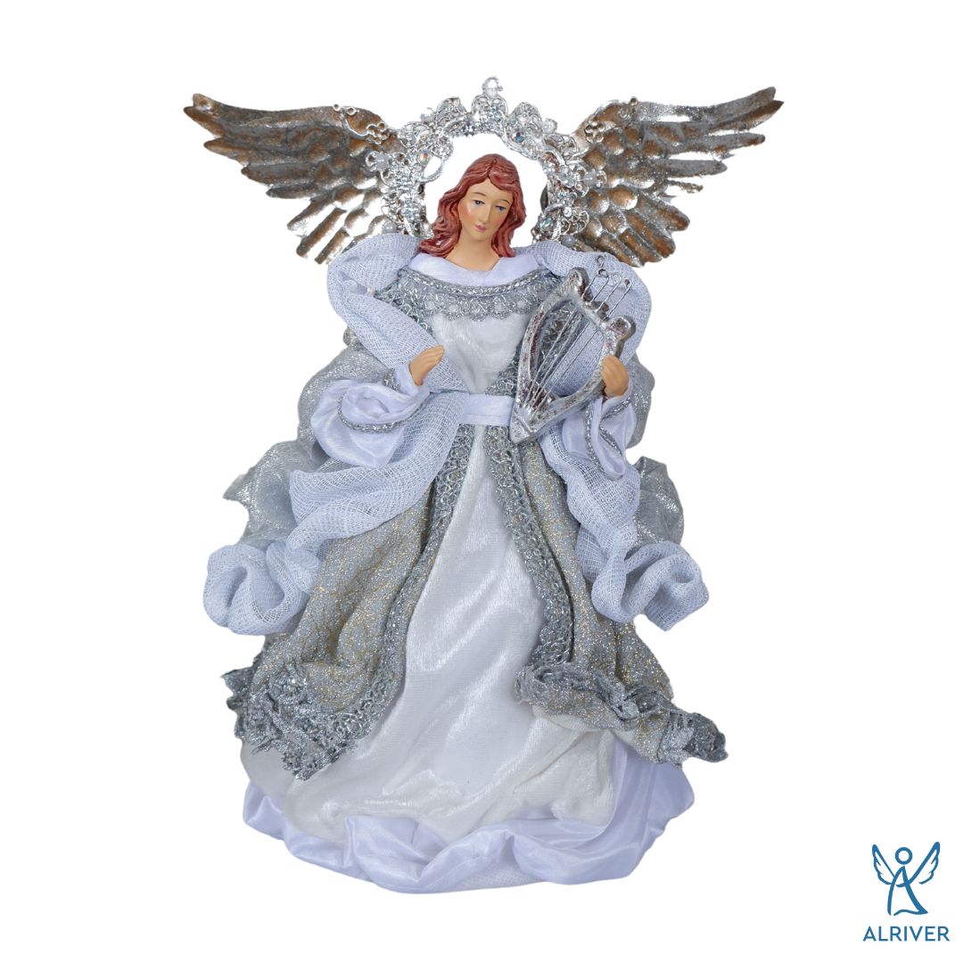 Silver Serenity Christmas Angels