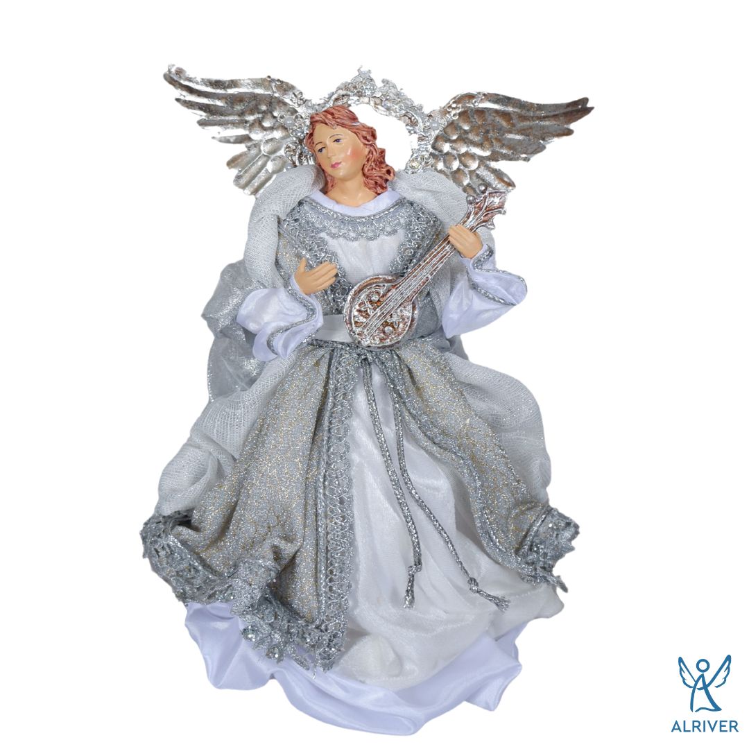 Silver Serenity Christmas Angels