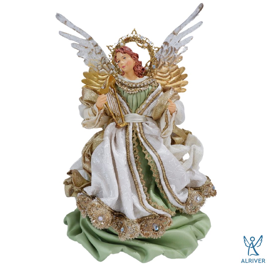 Green Elise Christmas Angels