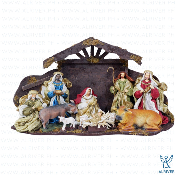 Gideon Nativity on House with Animals