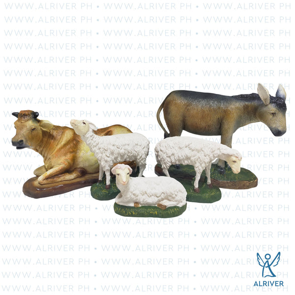 Animal Set for 14" Nativity Set (5 figures)