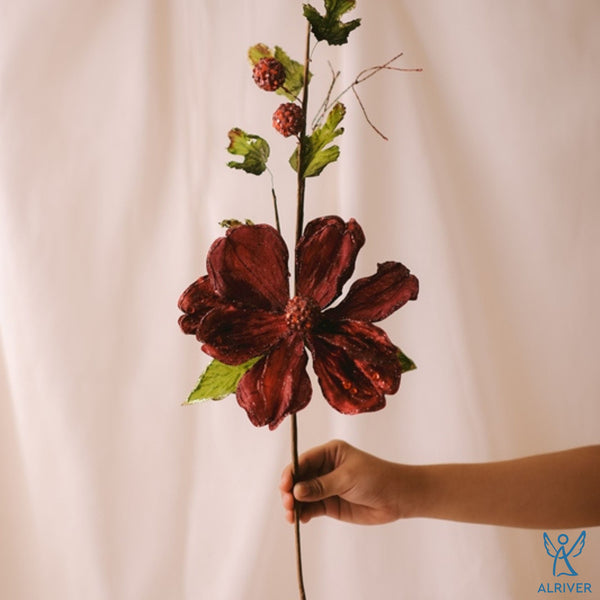 Red Christmas Long Stem Flowers