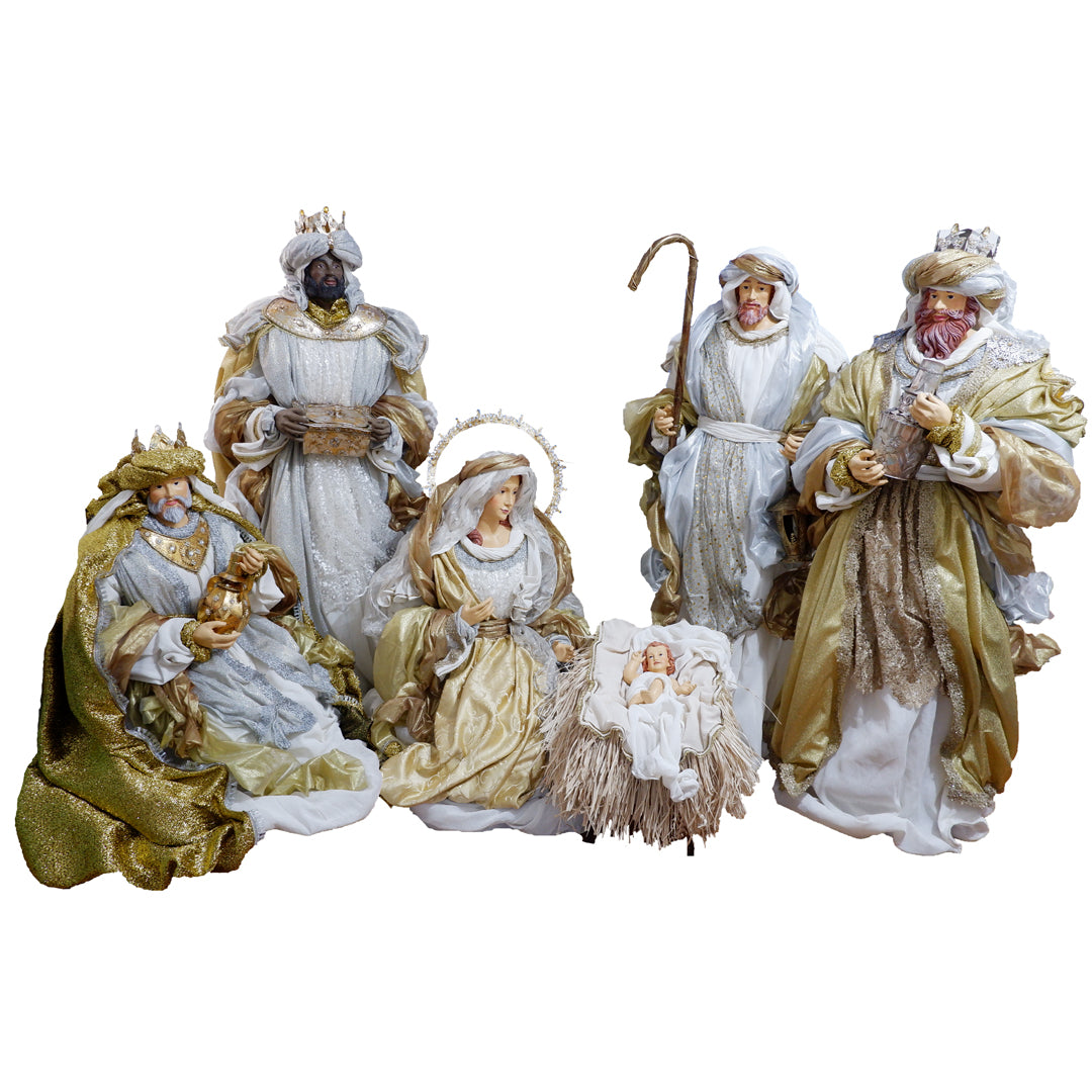 Life Size Nativity Set - Indoor (Set of 6)