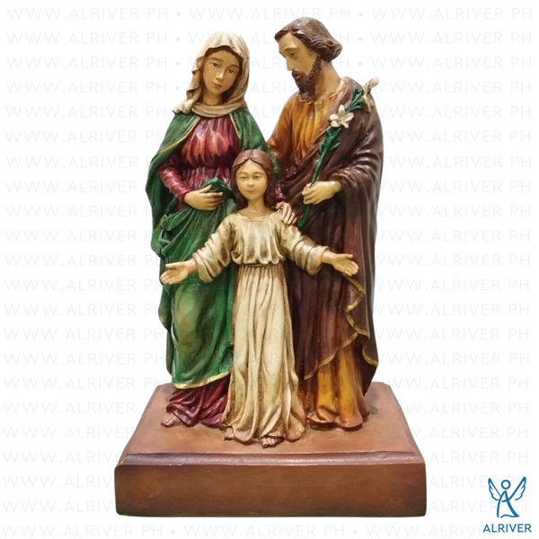 10" Holy Family on Square Base