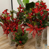 Red Christmas Long Stem Flowers