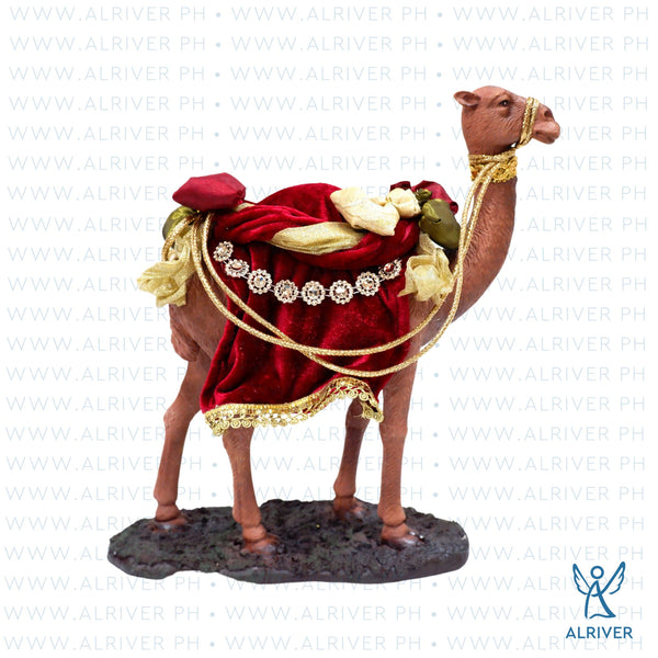 Red Standing Camel for 10" Nativity Set