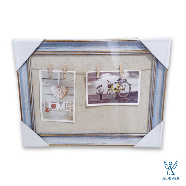 Rustic Frame for hanging photo  (15" x 11")