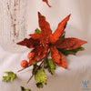 Red Christmas Long Stem Flowers