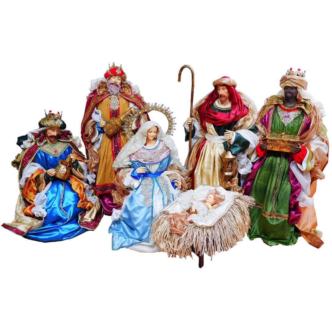 Life Size Nativity Set - Indoor (Set of 6)