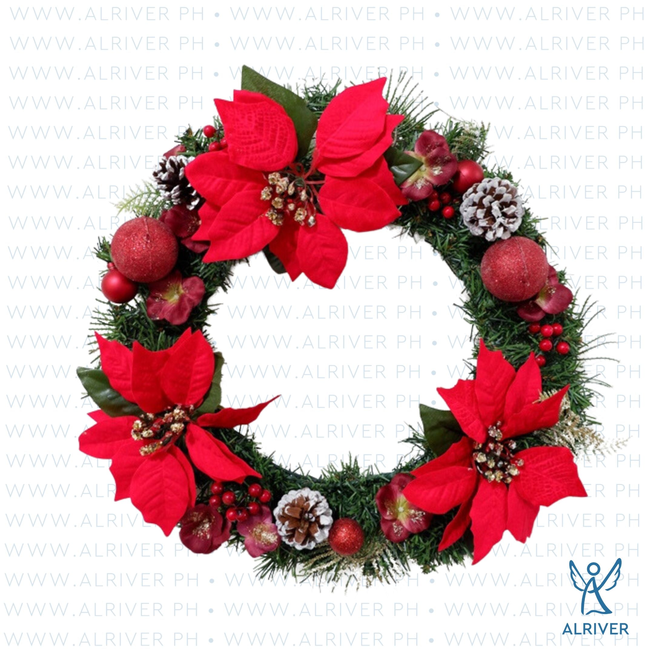 Sarah Floral Wreath (Small 18