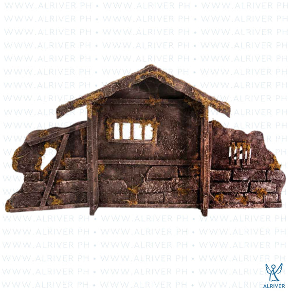 Wooden House for 10" Nativity Set