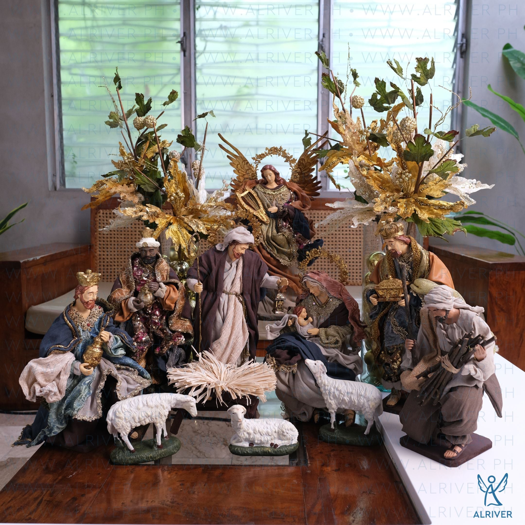Night at Bethlehem Nativity Set