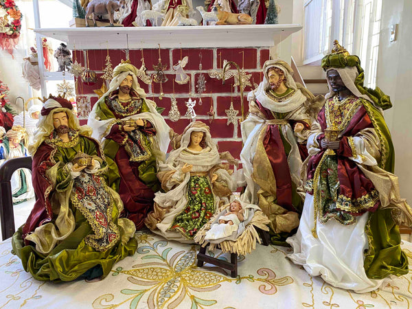 18" Zanea Nativity Set (Set of 6)