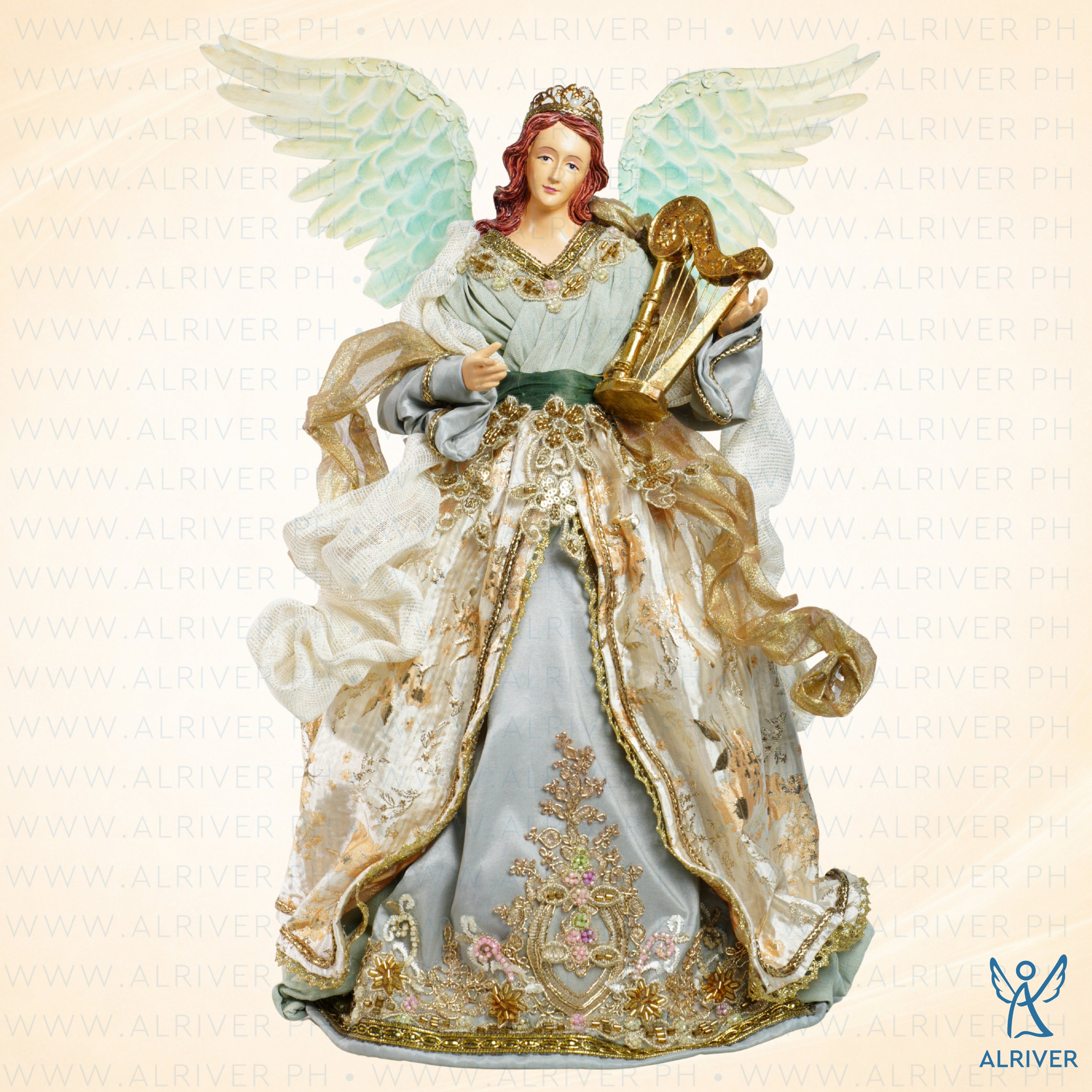 Blue Madeline Christmas Angels