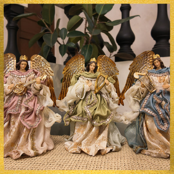 10" ALLEGRA CHRISTMAS ANGELS