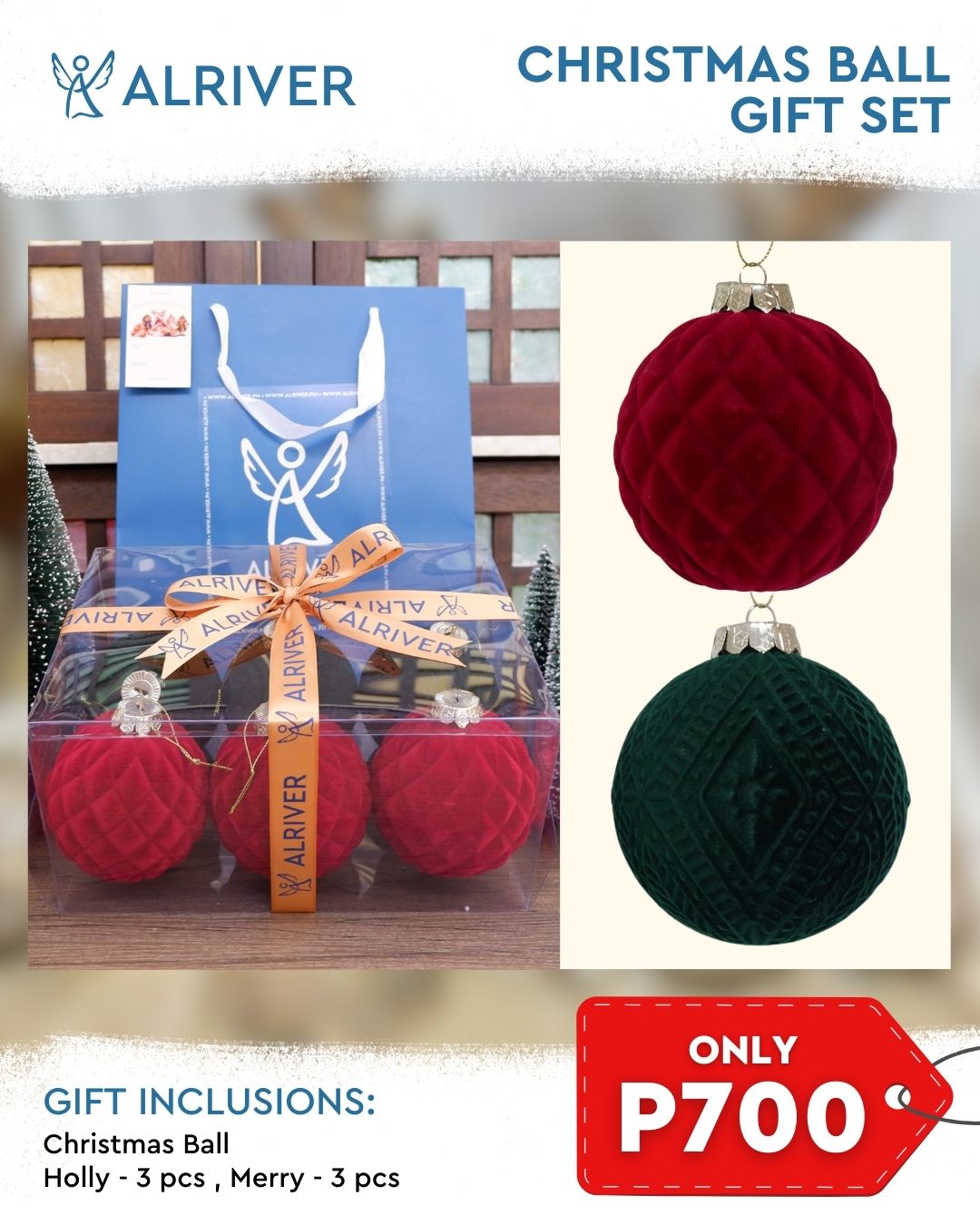 Christmas Ball Gift Set