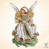 12" Green Elise Standing Angel, Green