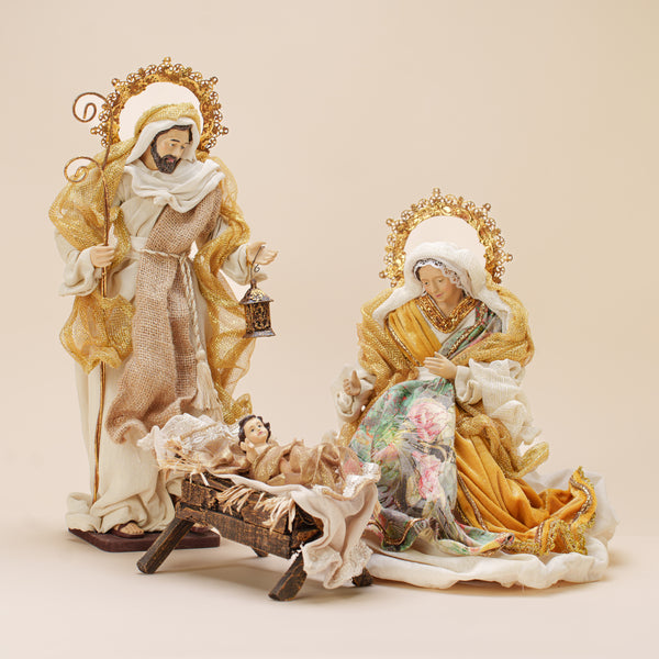 14.5" Sienna Holy Family (Set of 3)