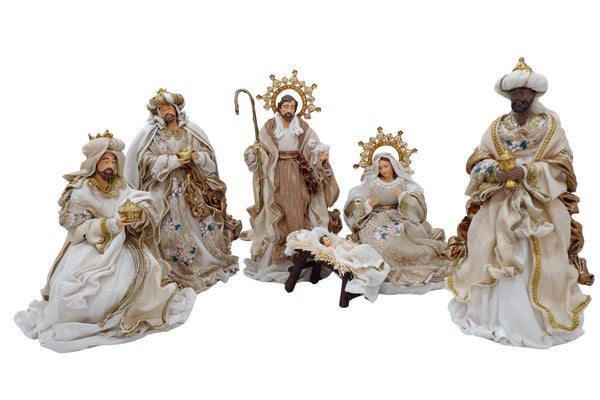 18" Carmina Nativity Set (Set of 6)