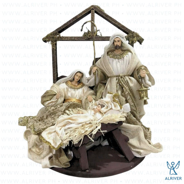 10" Gianni Holy Family with House
