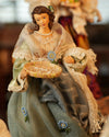 12" Amparo Filipiniana Lady with Rice Grains on Bilao