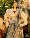 14" Pilar Filipiniana lady with Bayong and Pamaypay