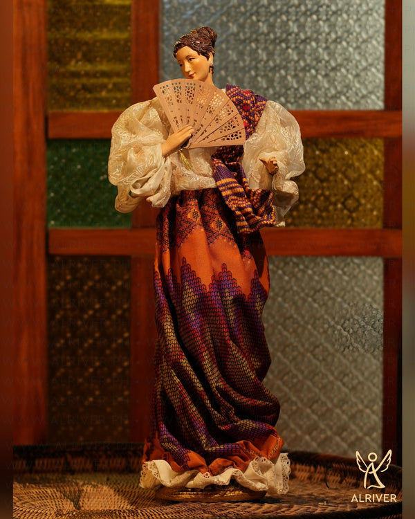 18" Mirasol Filipiniana Lady with Pamaypay