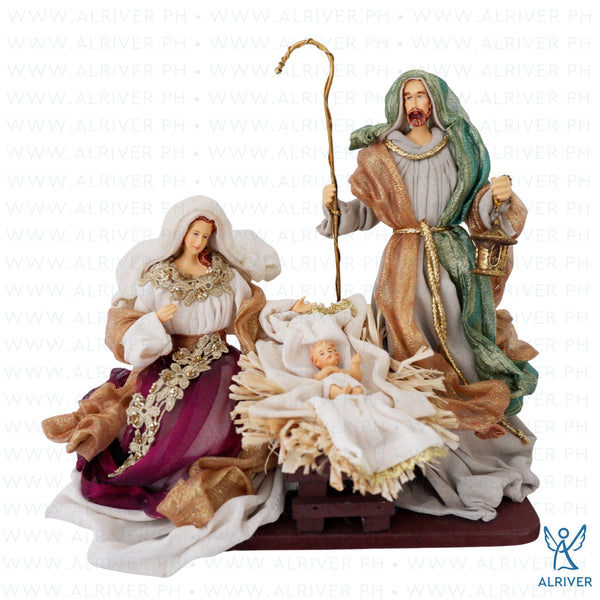 10" Denise Holy Family on Base