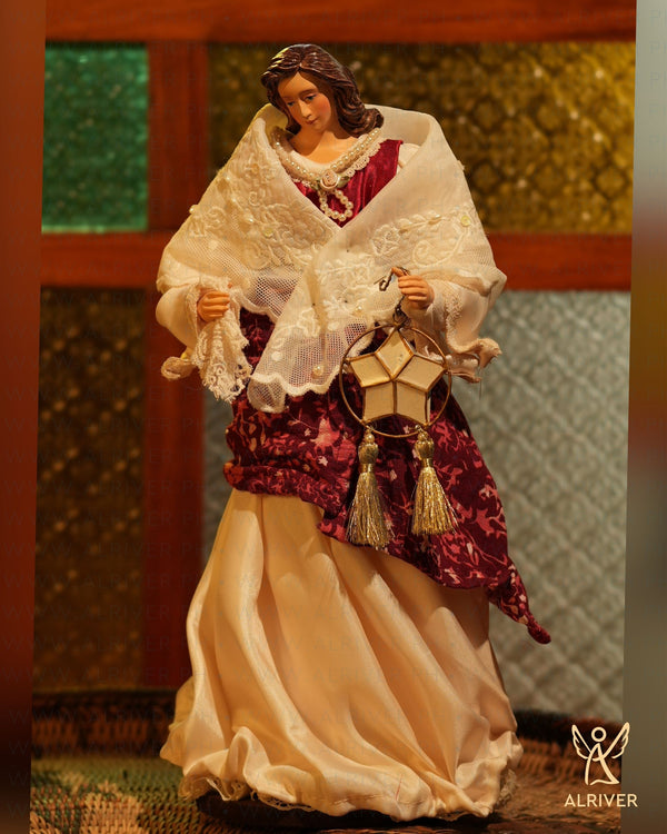14" Kristina Filipiniana Lady with Parol