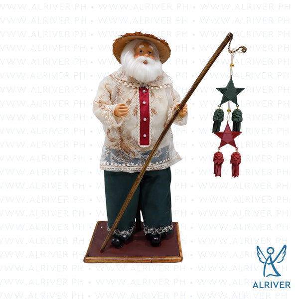 14" Santa Parol Vendor