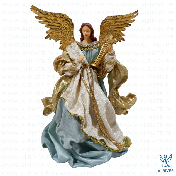 10" Brielle Standing Angel, Blue