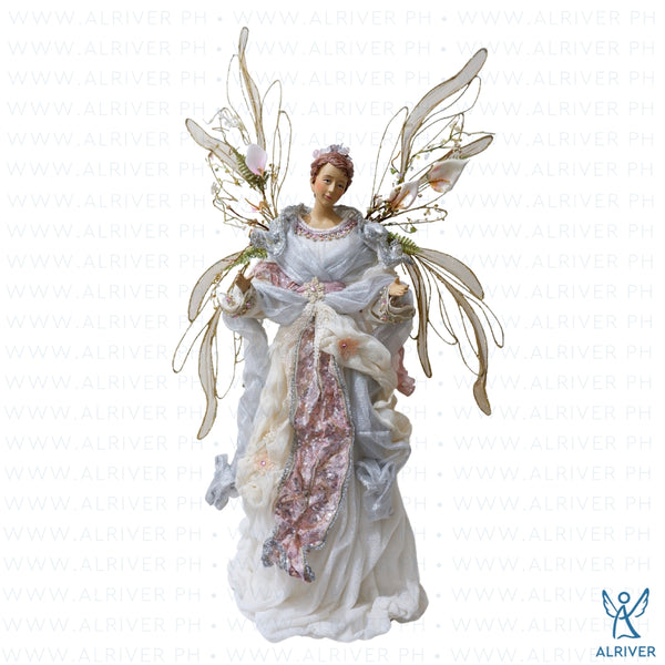 25" Miliana Standing Fairy Angel, White