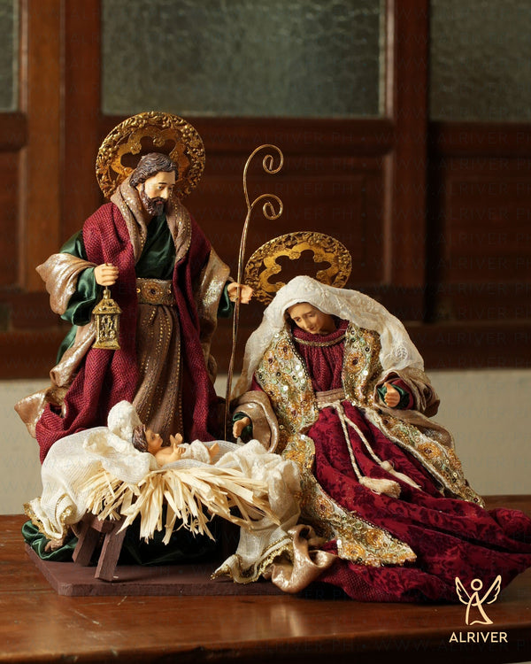 14" Hiraya Holy Family on base