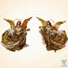 10" Athena Flying Angel, Beige Gold