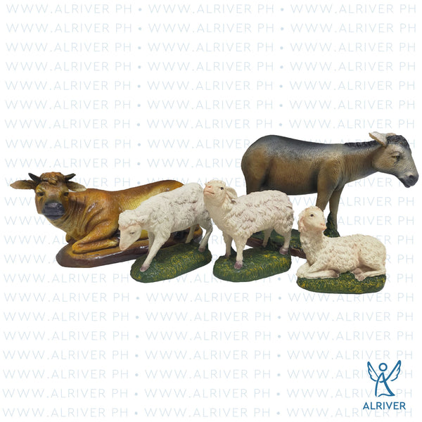 Animal Set for 18" Nativity Set (5 figures)