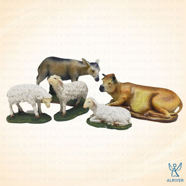 Animal Set for 10" Nativity Set (5 figures)