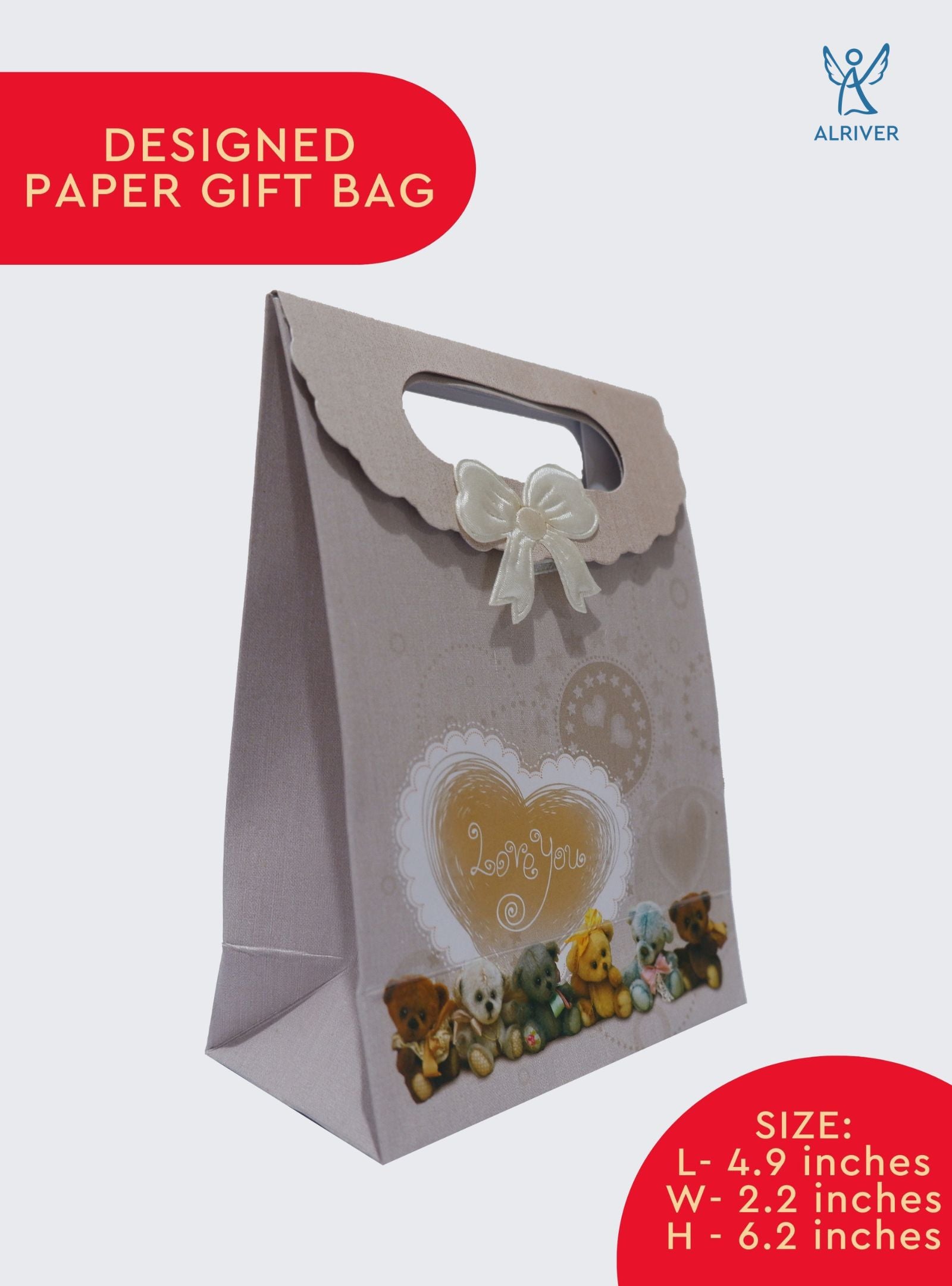 BEARS | SMALL PAPER GIFT BAG