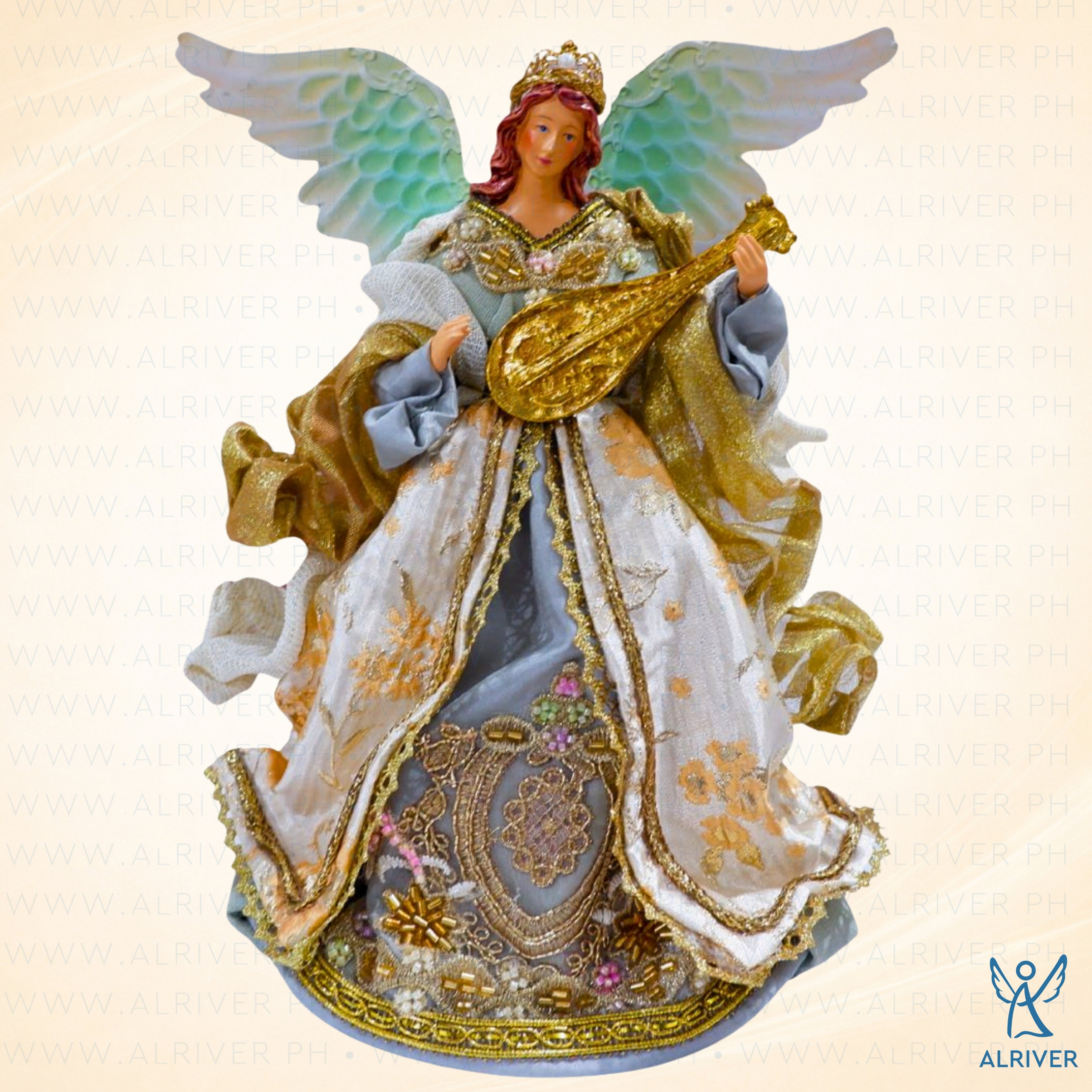 Blue Madeline Christmas Angels