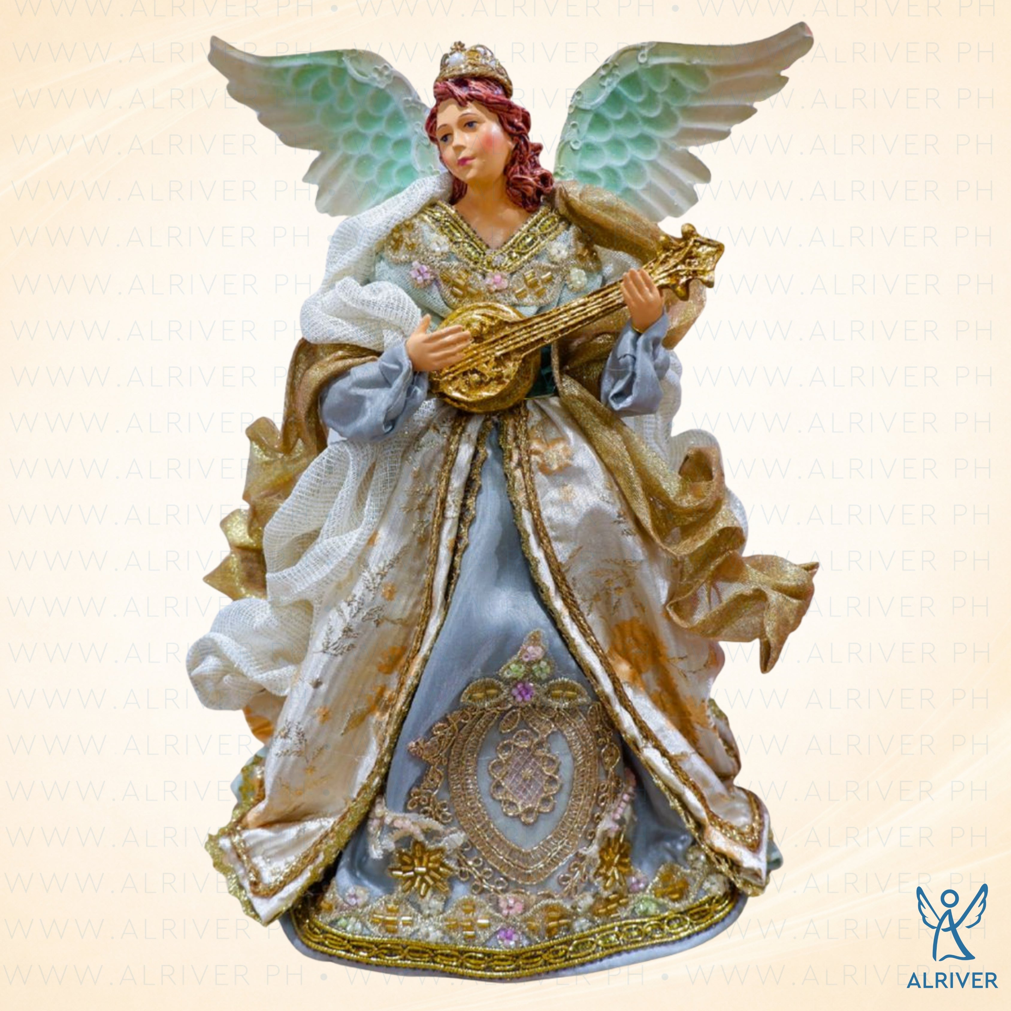Blue Madeline Christmas Angels