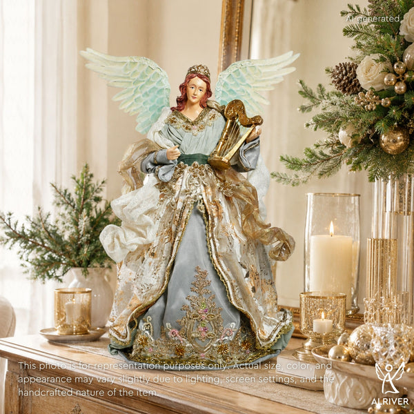 Blue Madeline Christmas Angels