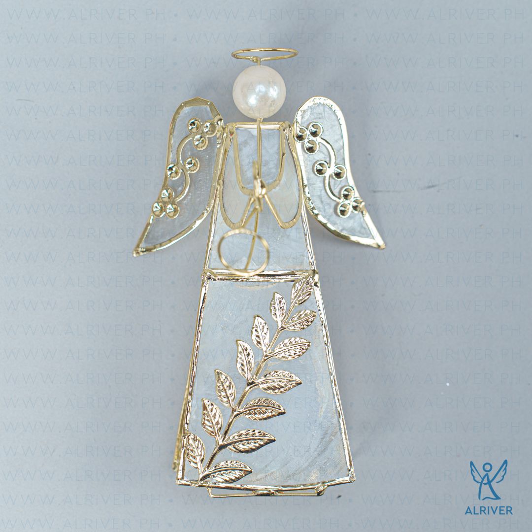 Angel of PEACE Capiz Ornament