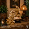 14" Celeste Holy Family on Base, Gold