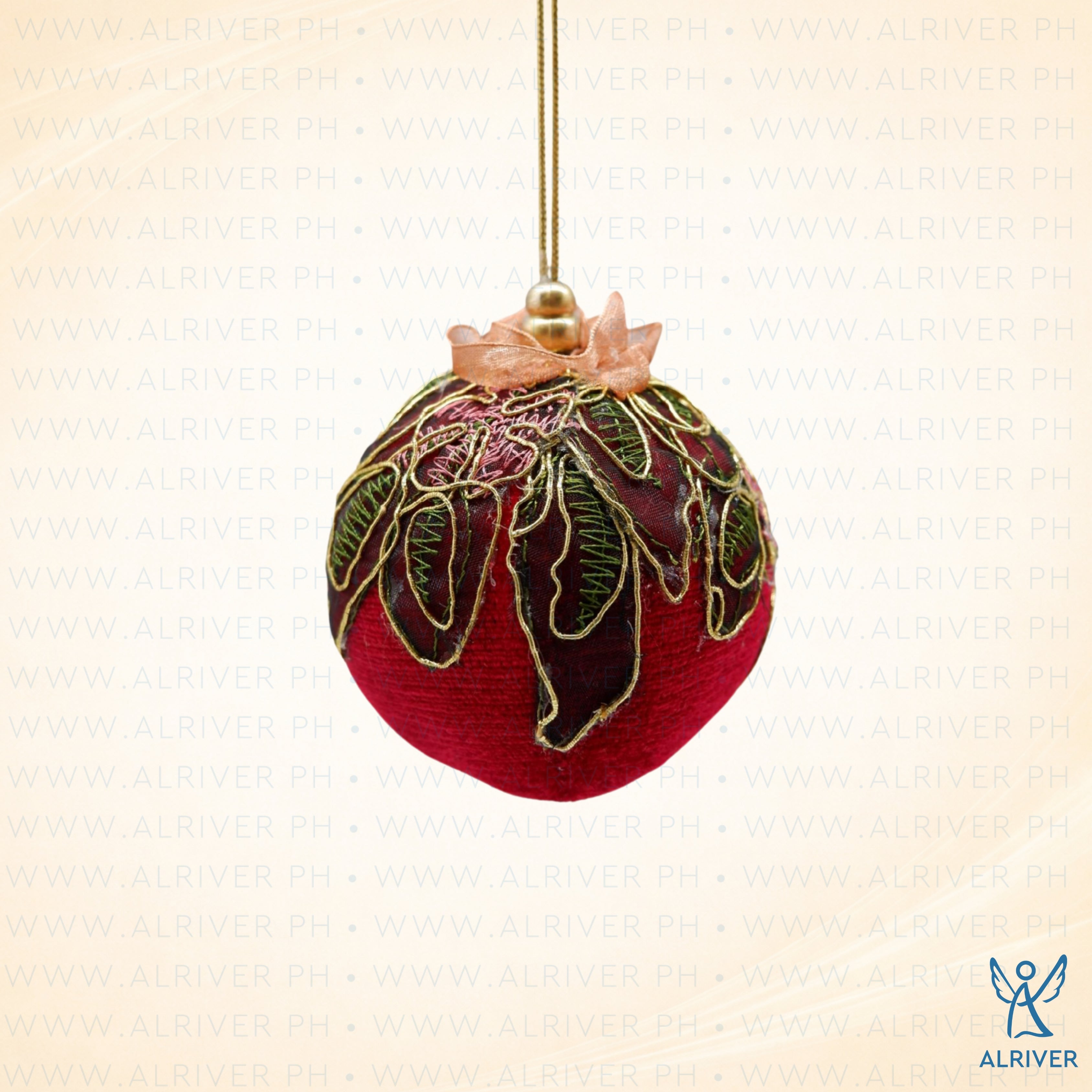 Christmas Red Small Pillow Ornament