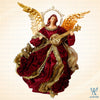 10" Diana Flying Angel, Burgundy Gold