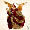 10" Diana Flying Angel, Burgundy Gold