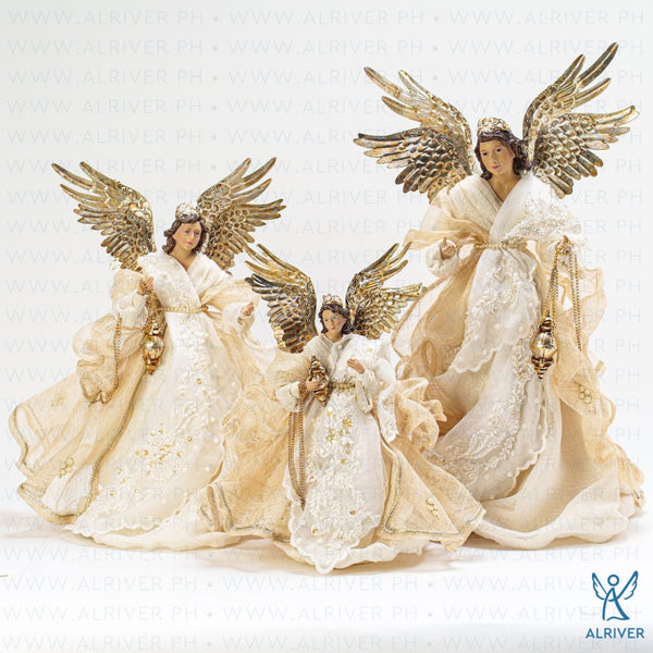 Filipiniana Sinamay Standing Angels