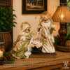 14" Giada Holy Family on Base, Green