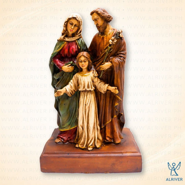 10" Holy Family on Square Base