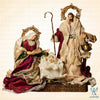 10" Hiraya Holy Family On Base, Multicolored